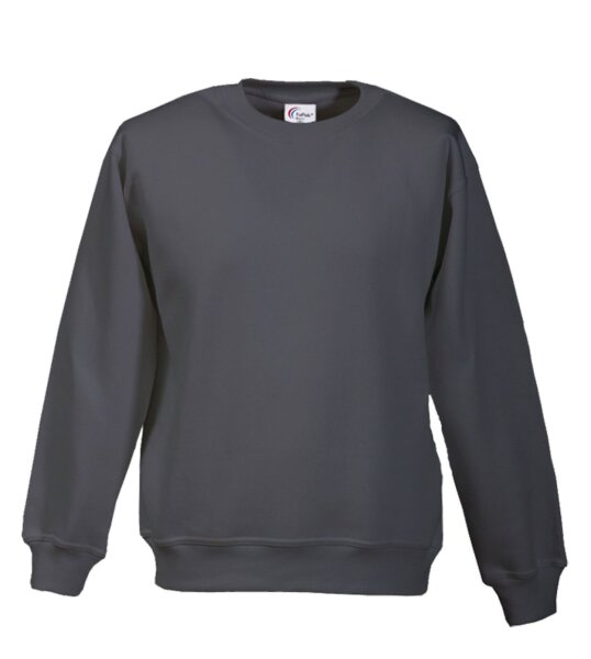 FaPa Sweat- Shirt Rundkragen anthrazit