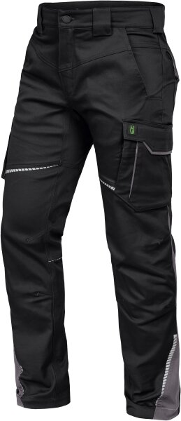 Leibwächter Bundhose Flex-Line -schwarz/grau