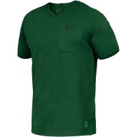 Leibwächter Flex Line T-Shirt Uwe V-Neck grün