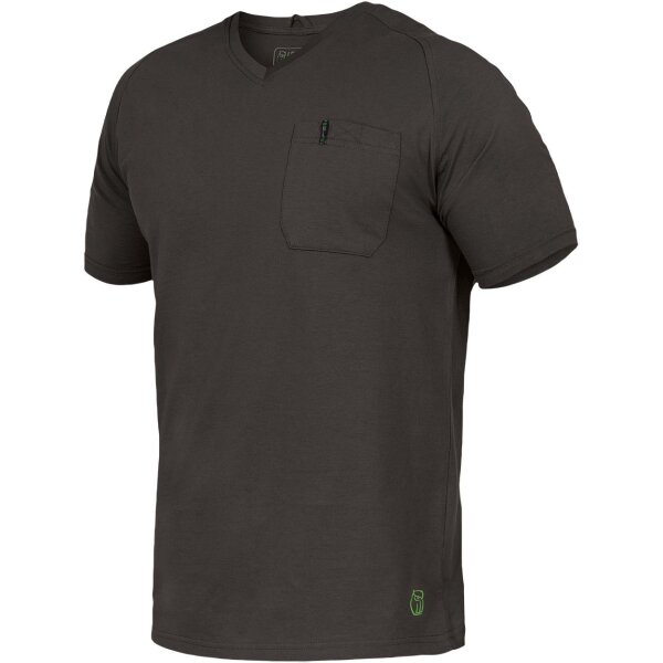Leibwächter Flex Line T-Shirt Uwe V-Neck anthrazit