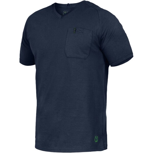 Leibwächter Flex Line T-Shirt Uwe V-Neck marine