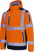 Winter-Warnschutzsoftshelljacke 3 in 1 - Warnschutz...