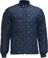 Winter-Warnschutzsoftshelljacke 3 in 1 - Warnschutz orange/marine