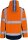 Winter-Warnschutzsoftshelljacke 3 in 1 - Warnschutz orange/marine