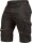 Leibwächter Shorts Flex-Line anthrazit-schwarz