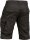 Leibwächter Shorts Flex-Line anthrazit-schwarz