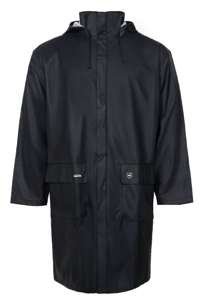 Lyngsoe Regenjacke 100cm lang navy