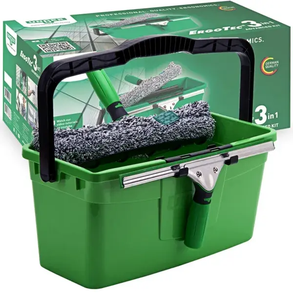 Unger AK013 Fensterputz Set 3in1 - Glasreinigungsset