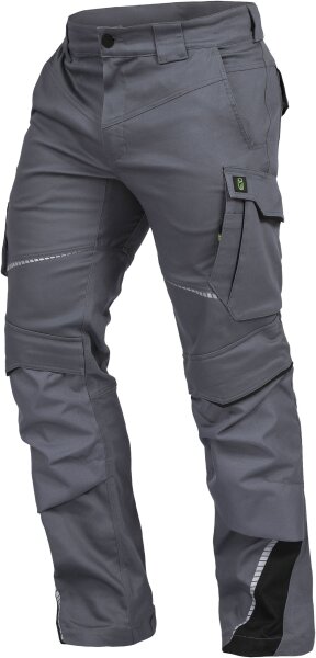 Leibwächter Bundhose Flex-Line grau-schwarz